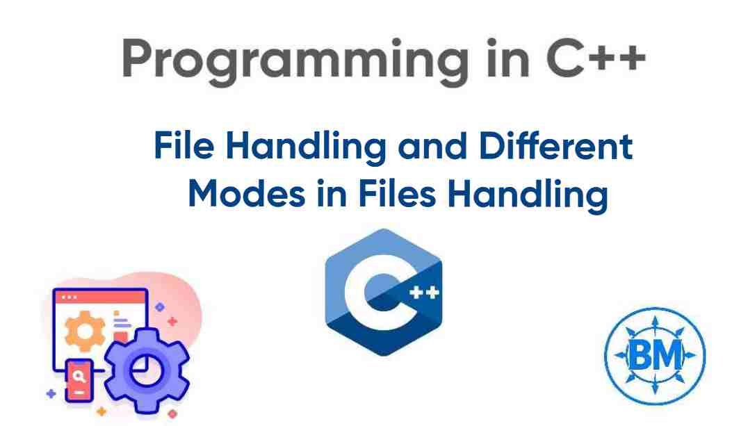 File Handling in C++